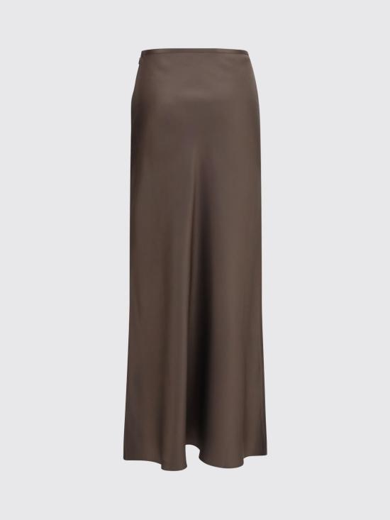 26FW 루루 드 세종 롱 스커트 ELI DARK Brown - LOULOU DE SAISON