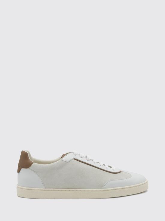 26FW 브루넬로 쿠치넬리 스니커즈 MZULDGJ336 CEH67 White