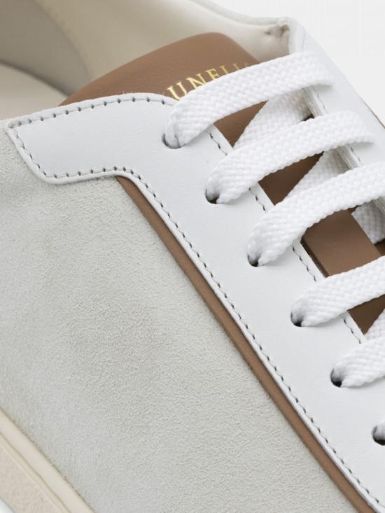 26FW 브루넬로 쿠치넬리 스니커즈 MZULDGJ336 CEH67 White - BRUNELLO CUCINELLI