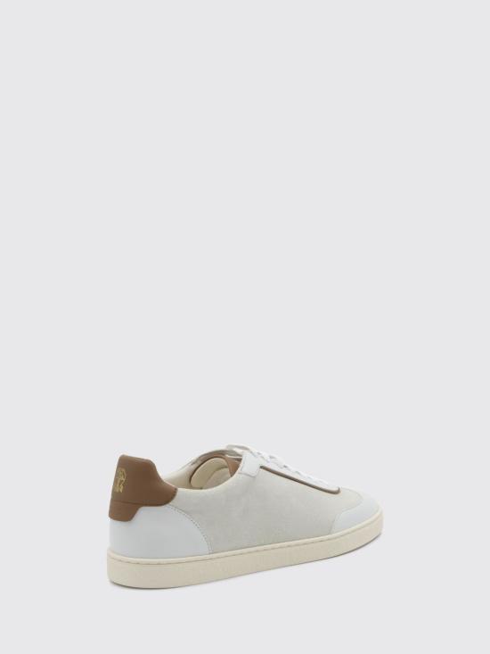 26FW 브루넬로 쿠치넬리 스니커즈 MZULDGJ336 CEH67 White - BRUNELLO CUCINELLI