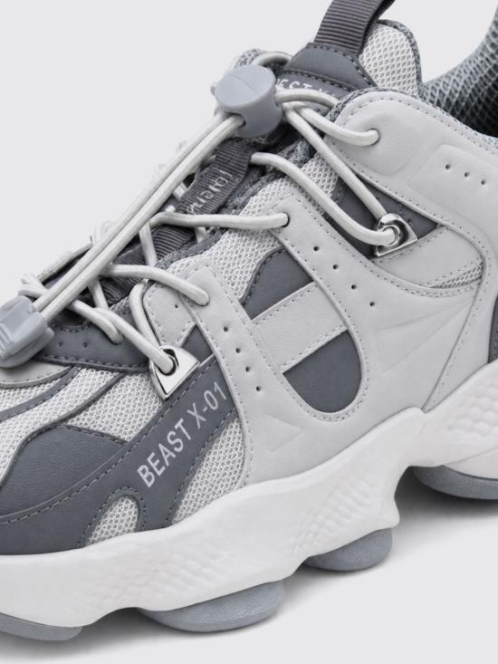 26FW 플레인스포츠 스니커즈 SAFSUSC0929STE003N 10 Grey - PLEIN SPORT