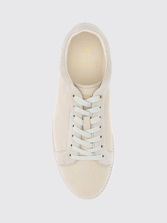 26FW 브루넬로 쿠치넬리 스니커즈 MZUKREM356 CKB90 White - BRUNELLO CUCINELLI