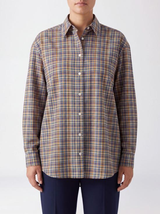 26FW 토템 셔츠 263WRT0480FB0694 416 Blue