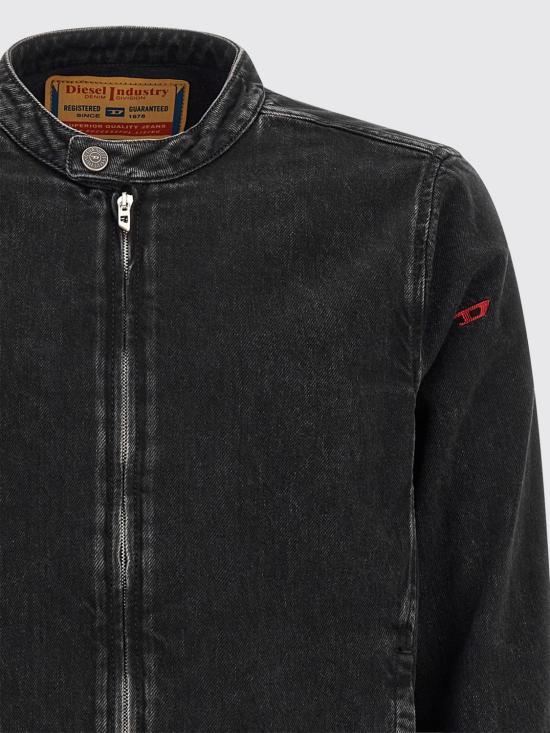 26FW 디젤 봄버 자켓 A1157409P09 02 Black - DIESEL