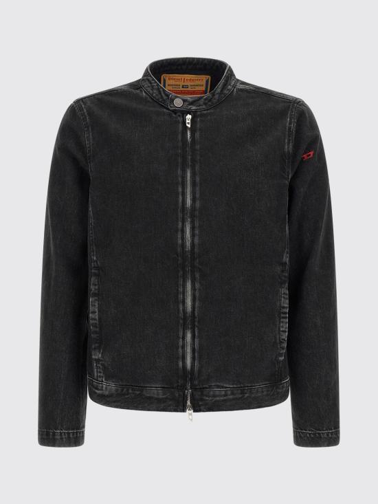 26FW 디젤 봄버 자켓 A1157409P09 02 Black - DIESEL