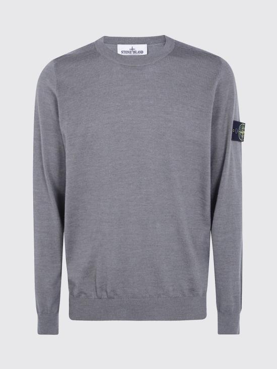 26FW 스톤 아일랜드 라이트 RWS 퓨어 울 크루넥 스웨트셔츠 5100071S00C4 V0M5G Military - STONE ISLAND