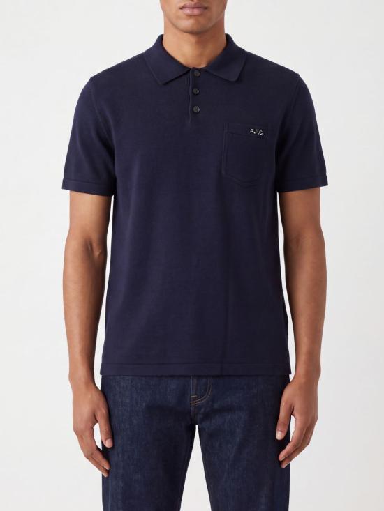 26FW 아페쎄 폴로 티셔츠 WVBEPH23479 IAK Blue