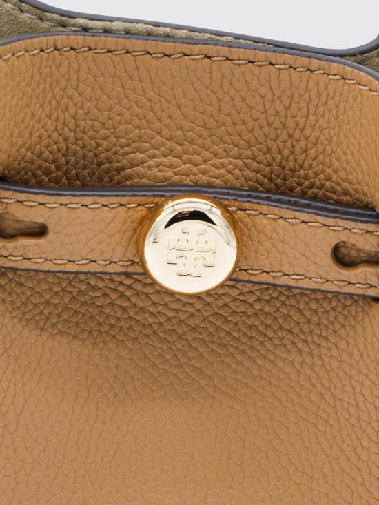 26FW 토리버치 로미 버킷 백 179988 227 Brown - TORY BURCH