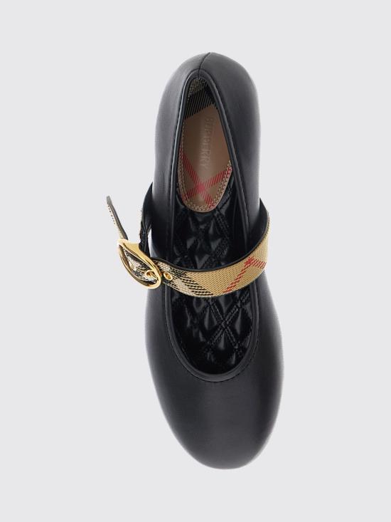 26FW 버버리 플랫 슈즈 8130096 Black - BURBERRY