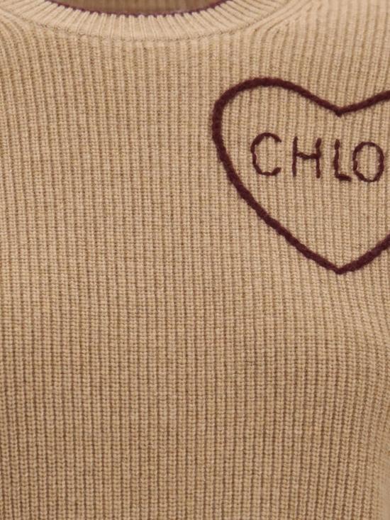 26FW 끌로에 스웨터 CH26AMP41710 218 Brown - CHLOE