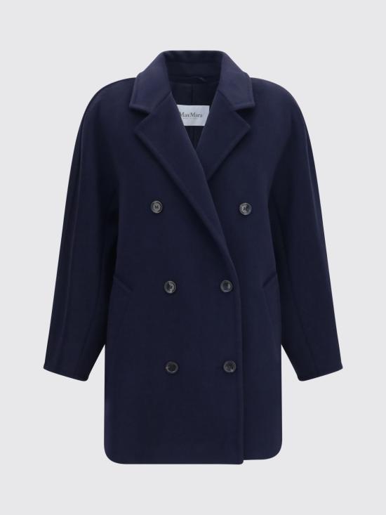 26FW 막스마라 코트 2621086021600 005 Navy - MAX MARA