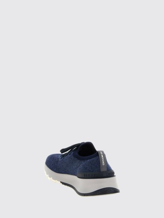 26FW 브루넬로 쿠치넬리 시네 니트 러너 MZUKISO250 CBJ51 Denim - BRUNELLO CUCINELLI