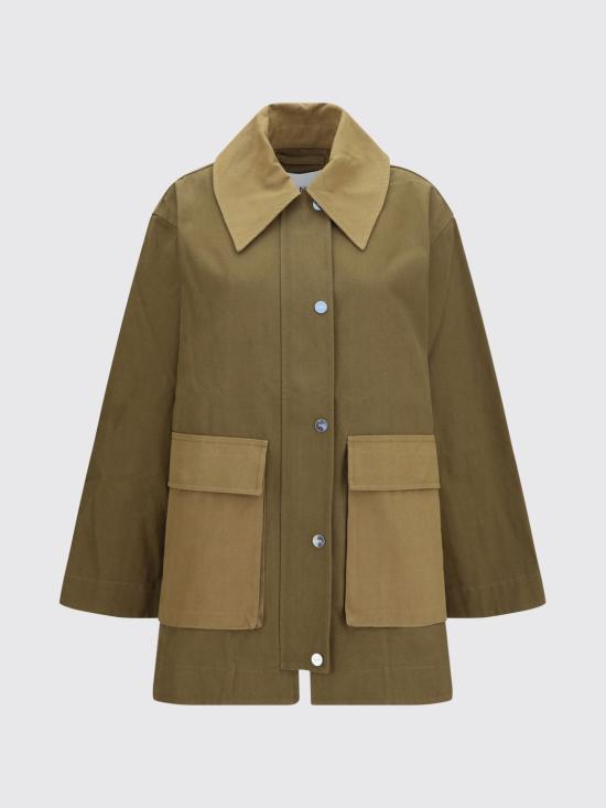 26FW 가니 자켓 A1130011 838 Green - GANNI