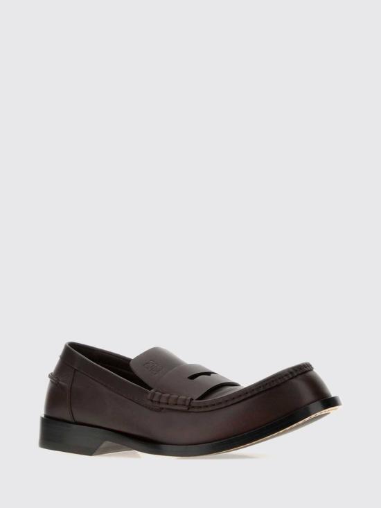 26FW 로에베 보바인 샤이니 카프스킨 로퍼 M815290X01 DARK Brown - LOEWE