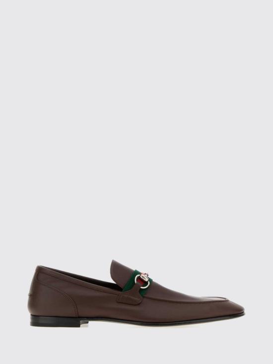 26FW 구찌 코모 홀스빗 레더 로퍼 874936AAGSM 2047 Brown
