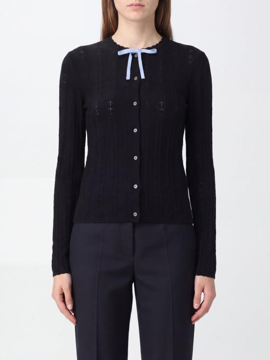 26FW 마르니 가디건 CDMD0454Q0UFZ634 00N99 Black