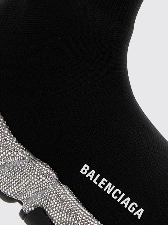 26FW 발렌시아가 스피드 트레이너 스니커즈 587280W2DD9 1080 Black - BALENCIAGA