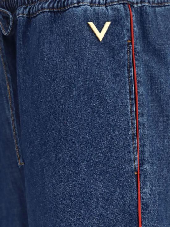 26FW 발렌티노 가라바니 트레이닝/조거 팬츠 DD21Z9YA 528 Denim - VALENTINO GARAVANI