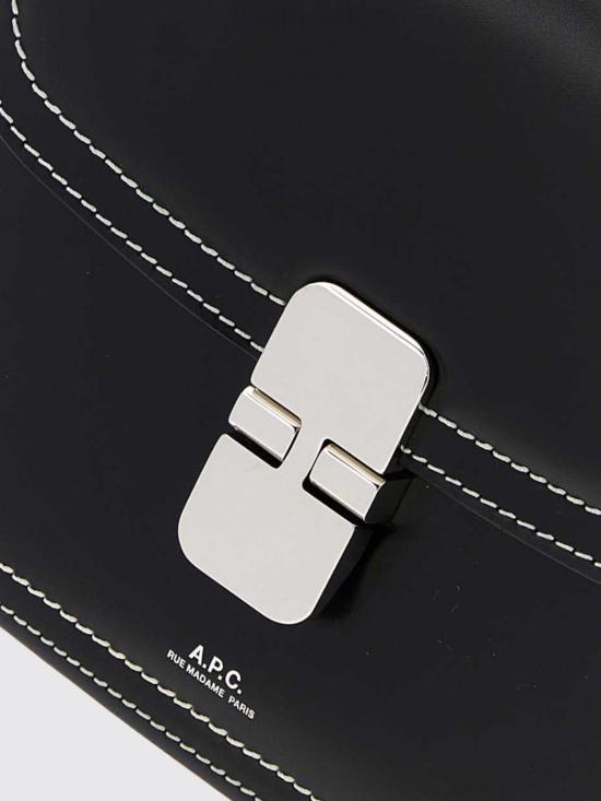 26FW 아페쎄 크로스백 PXCEDF61413 LZZ Black - A.P.C.
