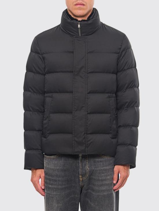 26FW 에르노 아렌델레 포 퍼 봄버 다운 자켓 PI001019U12414Z 9300 Black