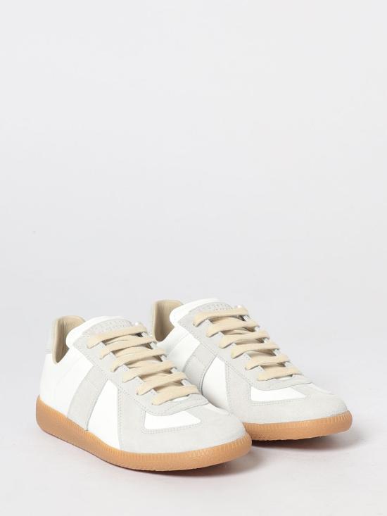 26FW 마르지엘라 카프스킨 레플리카 스니커즈 S58WS0109P1895 T1016 White - MAISON MARGIELA