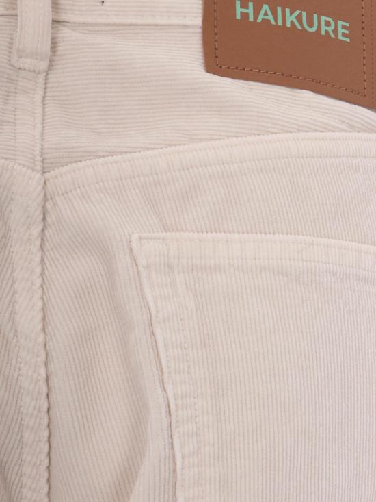 26FW 하이쿠레 스트레이트 팬츠 HEW03296GF184PX T0570 White - HAIKURE
