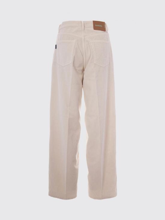 26FW 하이쿠레 스트레이트 팬츠 HEW03296GF184PX T0570 White - HAIKURE
