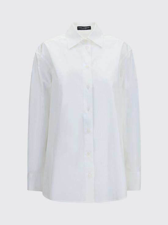 26FW 돌체앤가바나 셔츠 F5U07TFU5WO W0800 White - DOLCE & GABBANA