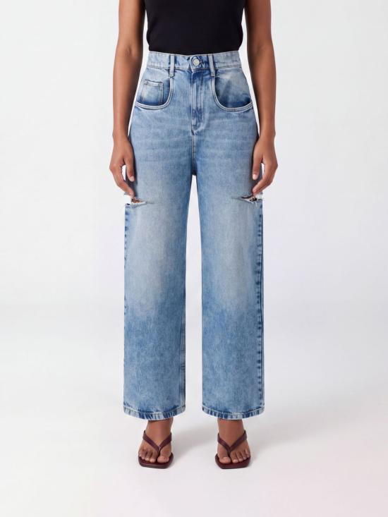 26FW 마르지엘라 코인 슬래쉬 디테일 진 S51LA0051S30513 470 Denim
