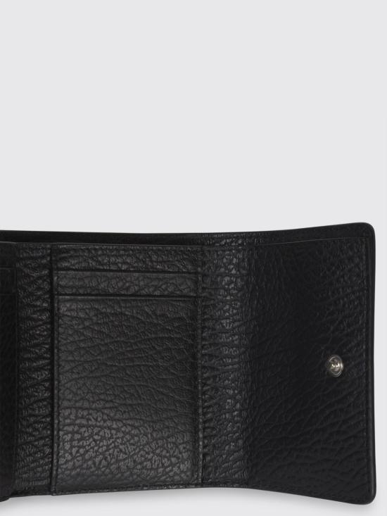 26FW 마르지엘라 지퍼 컴팩트 트라이폴드 지갑 SA3UI0010P4455 T8013 Black - MAISON MARGIELA
