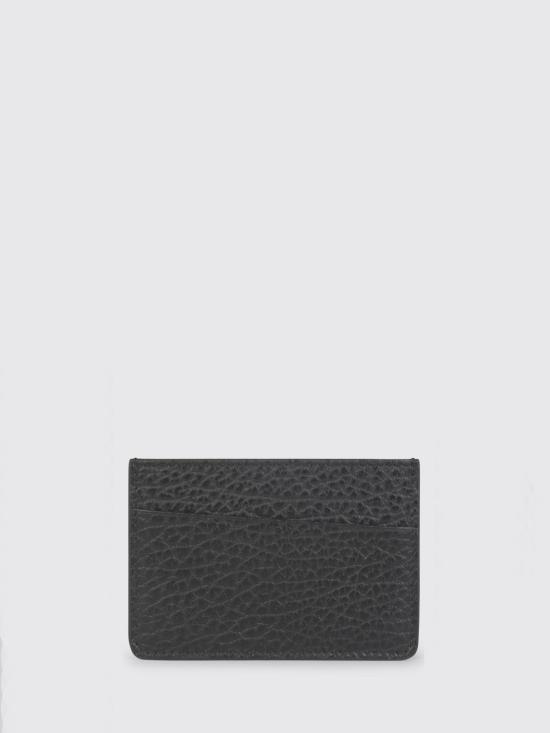 26FW 마르지엘라 포 스티치 카드 홀더 SA1VX0005P4455 T8013 Black - MAISON MARGIELA