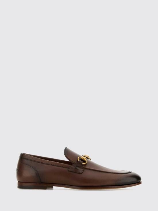 26FW 구찌 조던 레더 로퍼 406994BLM00 2024 Brown