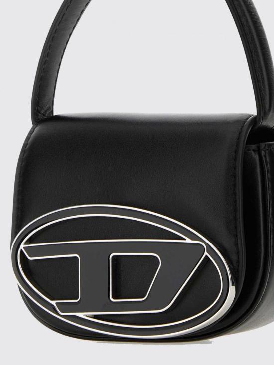 26FW 디젤 1DR 미니백 플라크 X08709PR818 T8013 Black - DIESEL