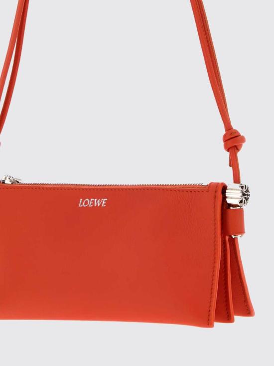 26FW 로에베 나파 카프스킨 조야 파우치 나파 카프스킨 조야 파우치 C630R10X03 5557 Orange - LOEWE