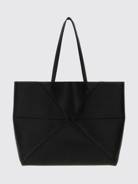 26FW 로에베 라지 호라이즌 퍼즐 토트백 A779PTWX01 Black - LOEWE