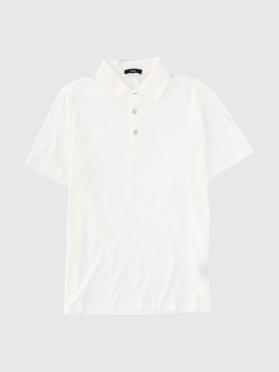 26SS 에르노 폴로 티셔츠 JPL00115U52005 1000 White - HERNO