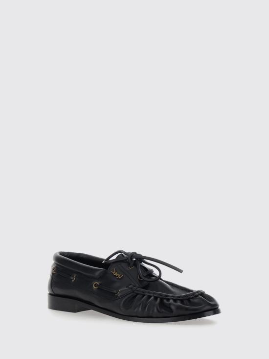 26FW 생로랑 로퍼 A002HL25VAA 1000 Black - SAINT LAURENT