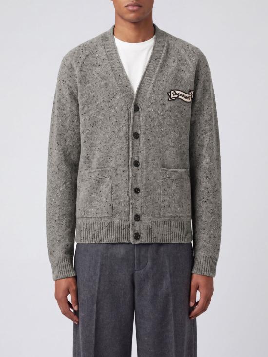 26FW 디스퀘어드2 가디건 S74HA1667D13233 860 Grey