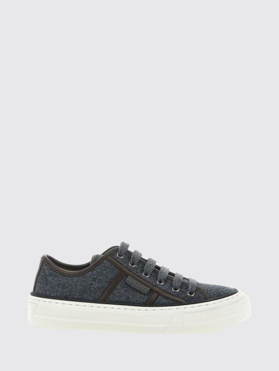 26FW 브루넬로 쿠치넬리 스니커즈 MZ38G3328P C004 Grey