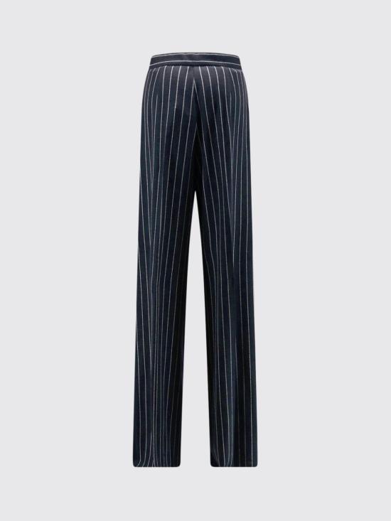 26FW 막스마라 스트레이트 팬츠 2621786071600 002 Blue - MAX MARA