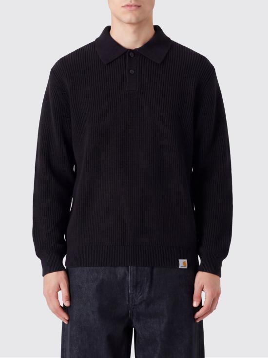 26FW 칼하트 WIP 폴로 티셔츠 I036858 89XX Black