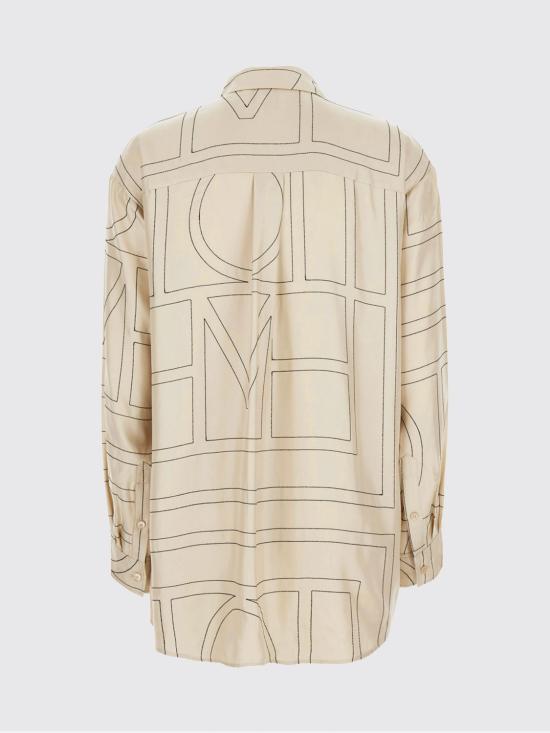 26FW 토템 셔츠 263WRT0480FB0704 008 Ivory - TOTEME