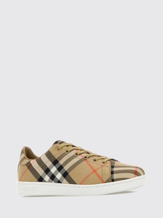 26FW 버버리 체크 세트 스니커즈 8118855 Sand - BURBERRY