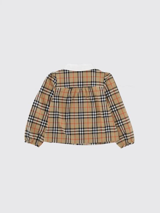 26SS [키즈] 버버리 블라우스 8117153 Beige - BURBERRY