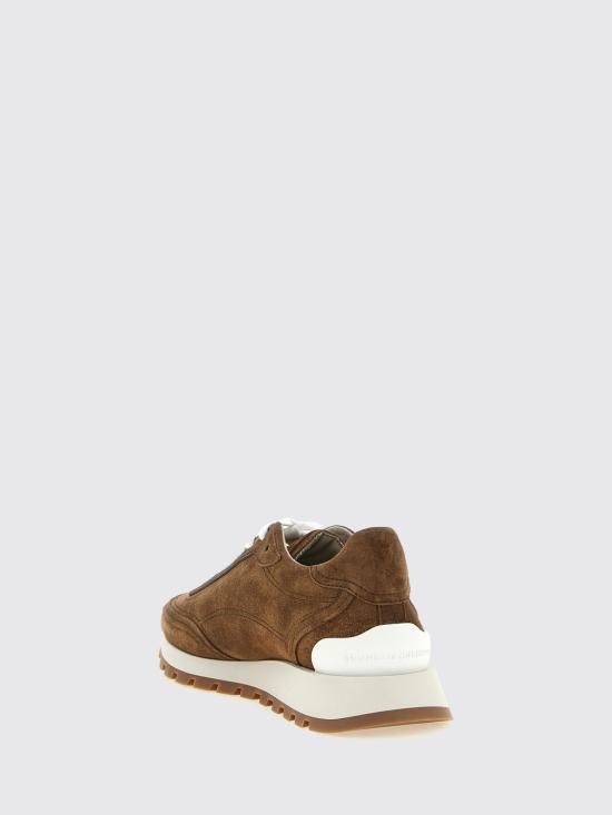 26FW 브루넬로 쿠치넬리 스니커즈 MZSFG3318P C9773 Brown - BRUNELLO CUCINELLI