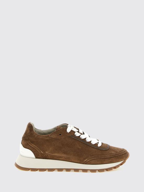26FW 브루넬로 쿠치넬리 스니커즈 MZSFG3318P C9773 Brown