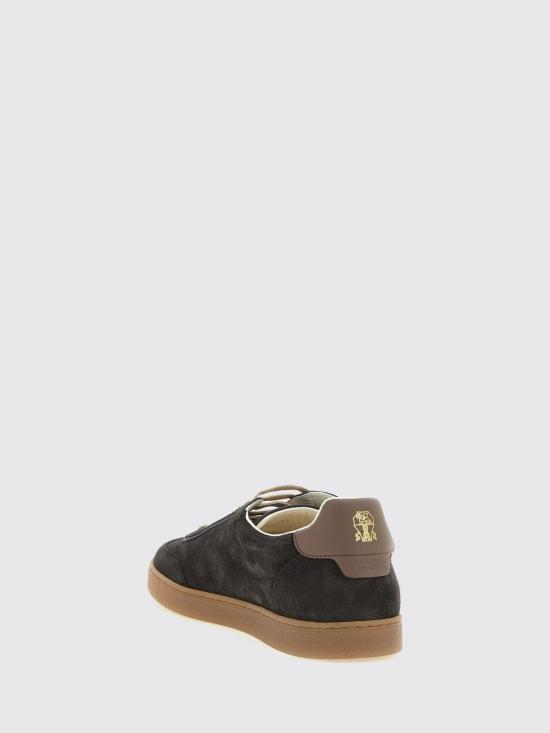 26FW 브루넬로 쿠치넬리 스웨이드 스니커즈 MZUMGLJ336 CLV06 Brown - BRUNELLO CUCINELLI