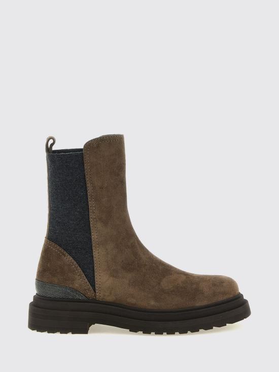 26FW 브루넬로 쿠치넬리 부츠 MZSFG3307P C8769 Brown