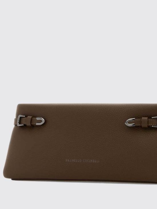 26FW 브루넬로 쿠치넬리 숄더백 MBDKB2785P C9357 Mud - BRUNELLO CUCINELLI