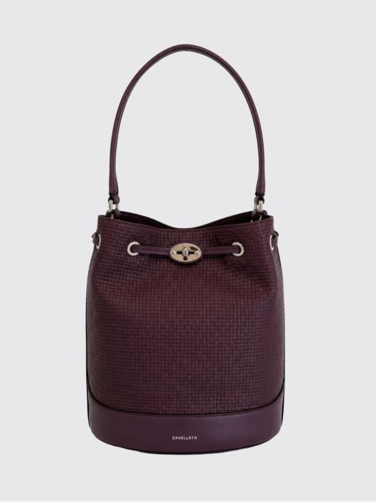 26FW 자넬라토 토트백 0709702330000SMALL Z0998 Burgundy